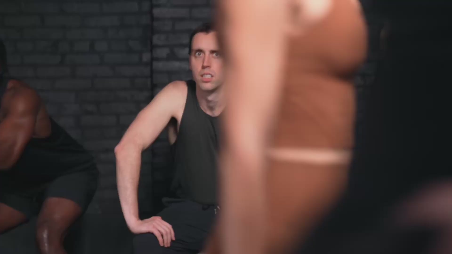 Load video: Intimidated person is handed a Calibrex and they start lifting with confidence